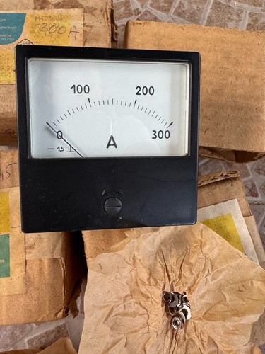 Ammeter M42100 0-300 USSR panel device Lot -1 pcs+ - Picture 2 of 4