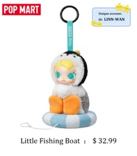  BABY MOLLY×PINGU HAPPY FISHING SERIES PLUSH BLIND BOX CONFIRMED FIGURE
