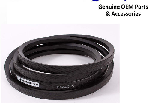 Cinghia 5/8 X 147.5 Cinghia Ponte Tagliaerba 5/8" X 147.5" - Compatibile Con AYP/Husqvarna, Numeri Parte 196103, 532196103, Ecc. Pioneer Deck - Foto 4