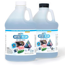 TotalBoat Artist Epoxy Resin 2 Gallon Kit 1:1 Clear UV Resistant Casting