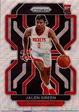 Jalen Green [Silver Prizm] #306 Prices [Rookie] | 2021 Panini