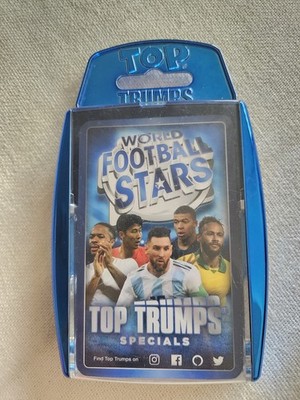 Winning Moves UK Top Trumps Specials World Soccer Stars Trading Card Set 2024