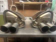 2015-2021 Subaru Wrx Sti Oem Axle Back Muffler Set Lh Rh Quad Tip Sakamoto 2015-2021 Subaru Wrx Sti Oem Axle Back Muffler Set Lh Rh Quad Tip Sakamoto