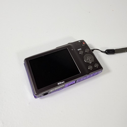 Nikon Coolpix S3300 16.0MP Compact Digital Camera Purple Tested Retro Cute ++ - Picture 8 of 14