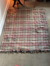 Tweedmill Wool/Tweed  Waterproof Picnic Blanket 54 In x 57 In Pink