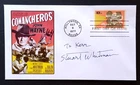 Western Actor Stuart Whitman signed First Day Of Issue Cover (Envelope)
