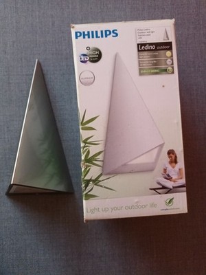 Philips Ledino LED-Außenwandleuchte, Außenleuchte, Wandlampe, Gehäuse Edelstahl