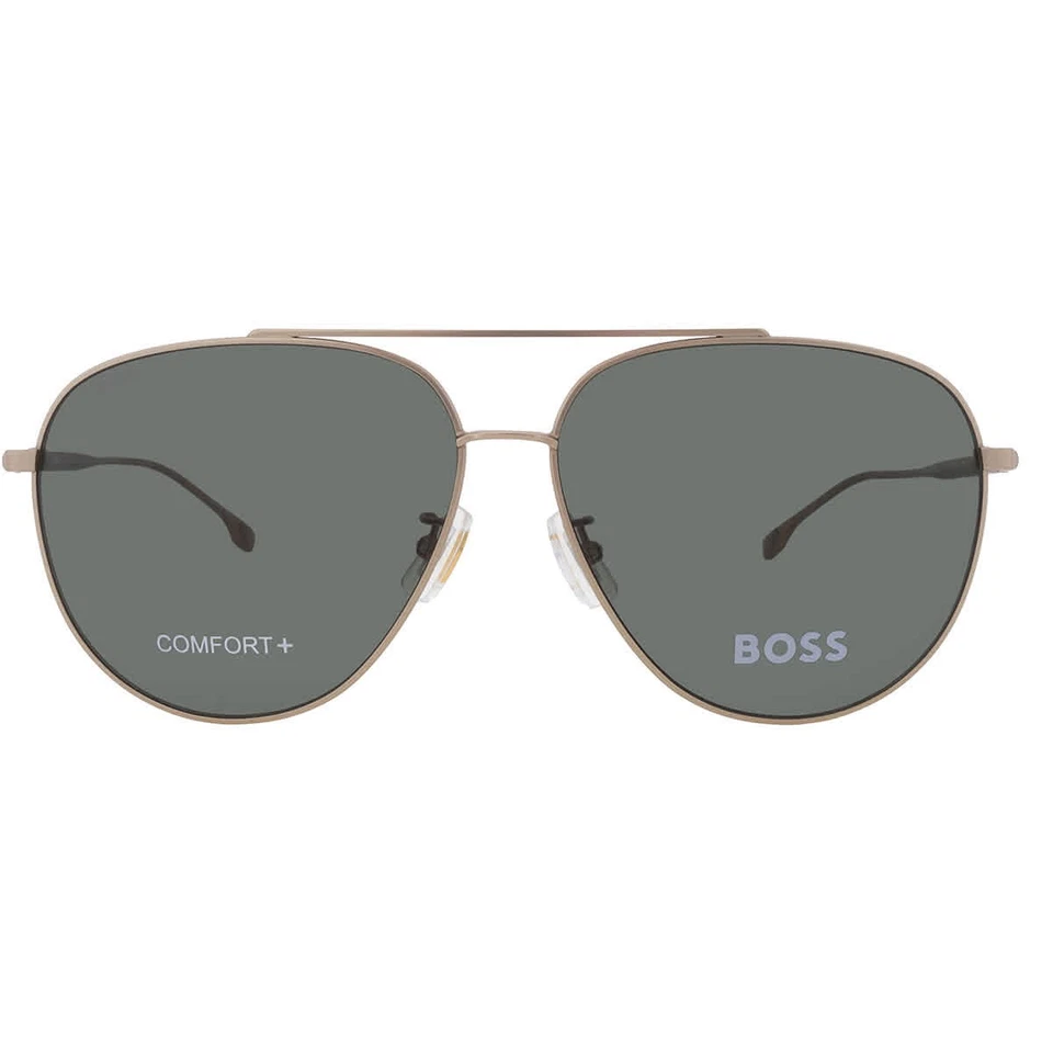 Gafas de sol Hugo Boss Green Pilot para hombre BOSS 1296/F/S 0AOZ/QT 63 BOSS 1296/F/S Foto 2 de 4
