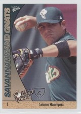 MultiAd Sports Savannah Sand Gnats Salomon Manríquez #13 0b5 2004