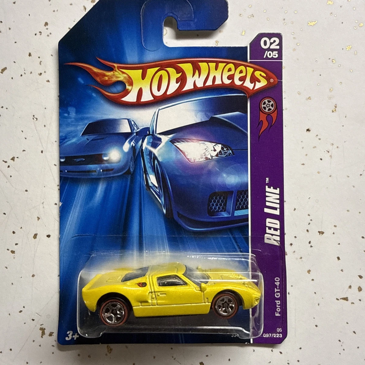 Hot Wheels Redlines Ford GT40 Contemporary Manufacture Diecast