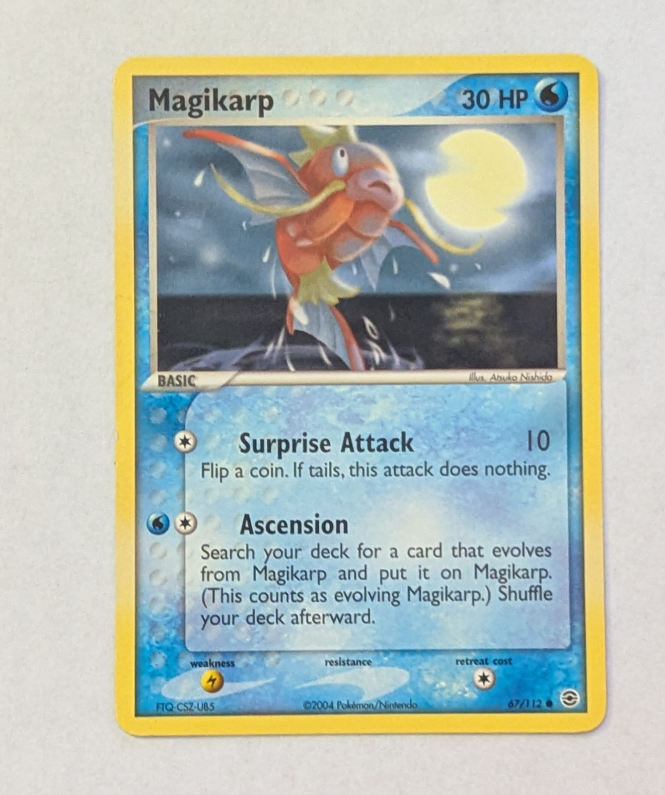 Magikarp 67/112 FireRed & LeafGreen Regular Common LP