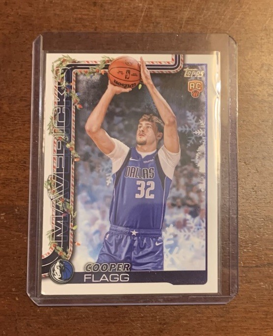 2025-26 Topps Holiday Cooper Flagg #H161 Rookie RC