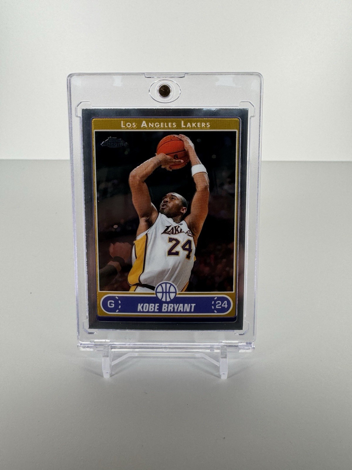 Topps Chrome 2006-07 Kobe Bryant #129 Los Angeles Lakers Basketball Card