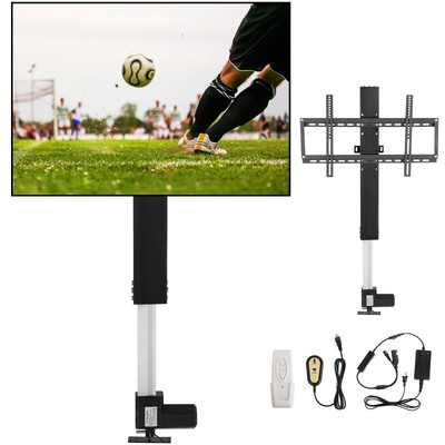 20'' Motorized TV Lift Stand Bracket With Remote Controller For 28-32'' TVs Mount