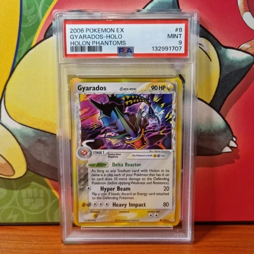 Pokemon Gyarados EX Holon Phantoms Holo Rare 8/110 PSA 9 Mint