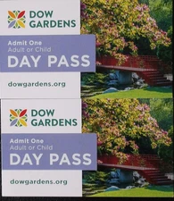 2 PASSES to DOW GARDENS in Midland, MICHIGAN - expire 12/31/25!