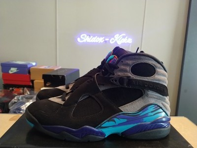 Size 15 - Air Jordan 8 Retro 2025 Aqua for sale online | eBay