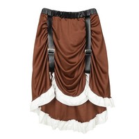 Rock Steampunk Braun M/L Boland KostüM Damen Fasching Karneval
