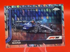 2025 Topps Chrome F1 Logofractor Carlos Sainz Refractor #90