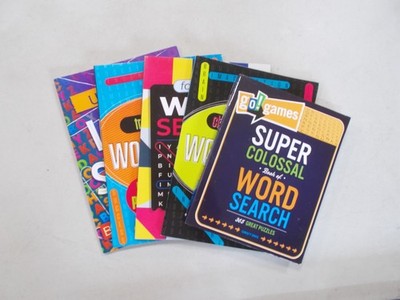 5 WORD SEARCHES # TRADE PB SOLOSSAL BOOK ULTIMATE TRAIN BRAIN CHALLANGE