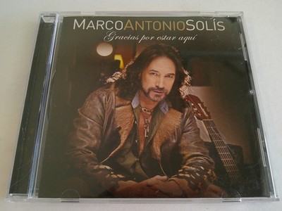 Marco Antonio Solis - Gracias Por Estar Aqui CD (2013 Universal) Excellent Cond