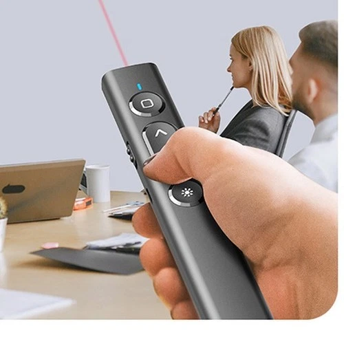 One-Piece Magnetic PPT Fernbedienung Stift Wireless Presenter Laser Pointer