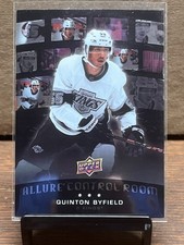 2021-22 Upper Deck Allure #CR-12 Quinton Byfield Control Room RC