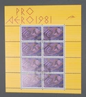 MayfairStamps Switzerland FDC 1981 Pro Aero First Day Souvenir Sheet aaz_13995
