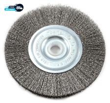 72743 Wire Wheel Brush Fine Crimped with 1/2-Inch and 5/8-Inch Arbor 5-Inch.