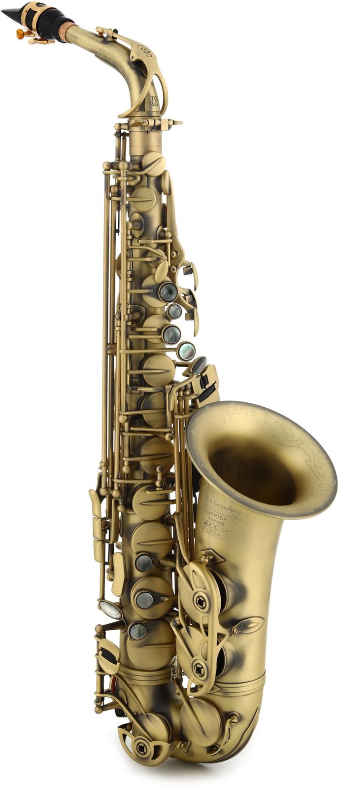 Альт-саксофон Growling Sax Uprise Series Gen 2 - Сатиновый Античный темный