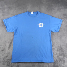 Trader Joe's Short Sleeve T Shirt Unisex L Large Blue Tee
