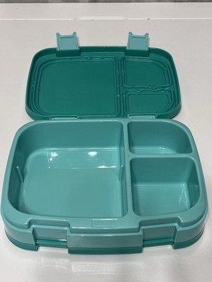 Bentgo Green Lunch Box 3 Sections 9x7x2 