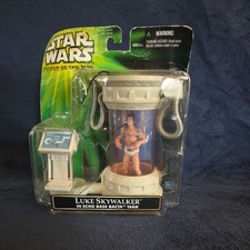 Star Wars Power of the Jedi Luke Skywalker in Echo Base Bacta Tank Action Figure