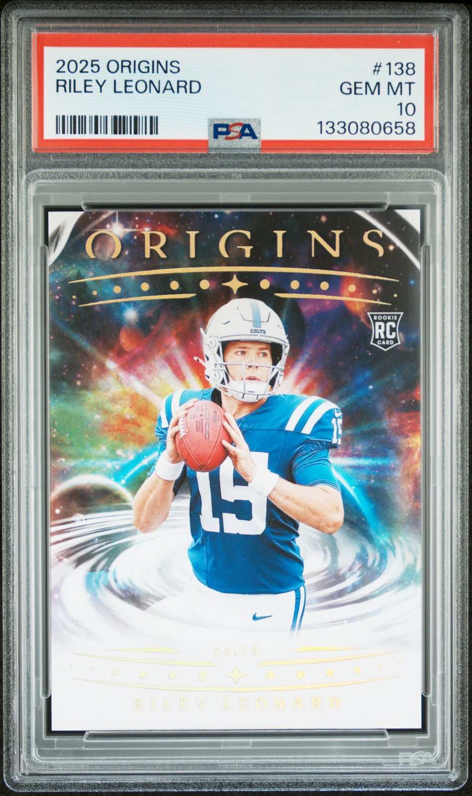 Riley Leonard Panini Origins #138 Base