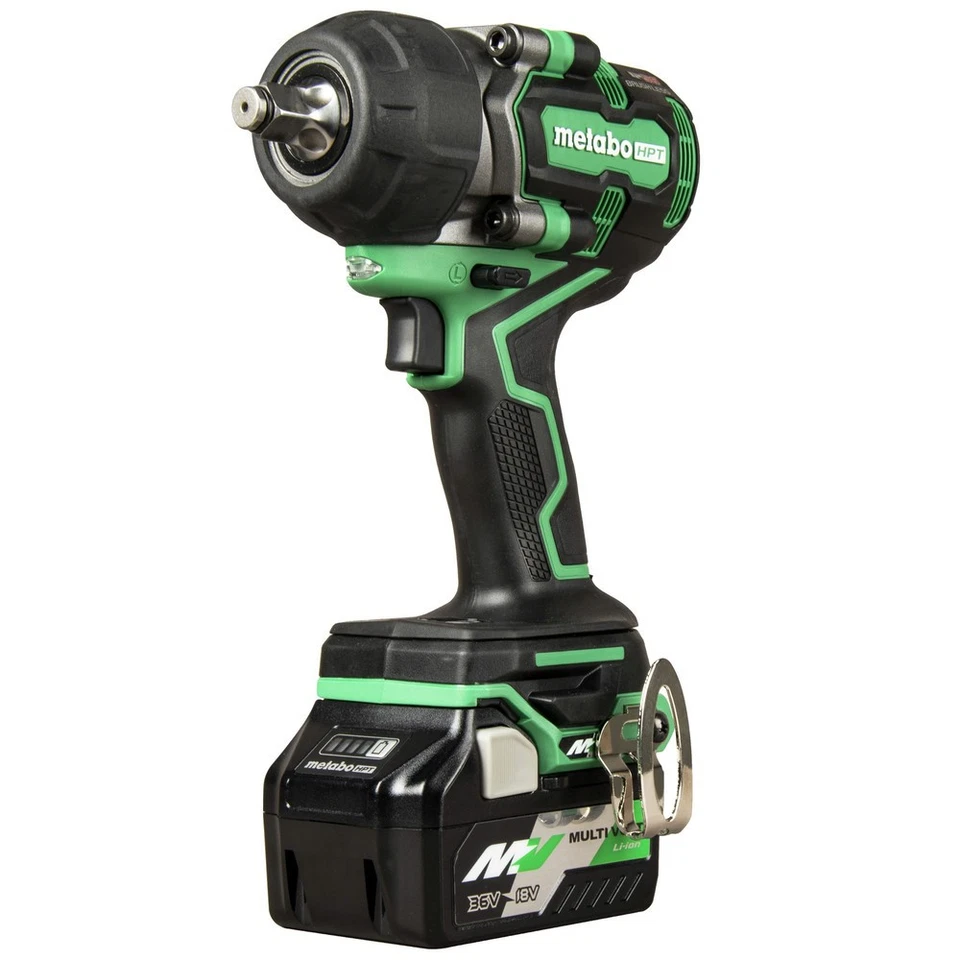 Llave de impacto Metabo HPT WR36DEM MultiVolt 36V 1/2" KT con 2 bates (2,5 Ah) nueva