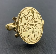 Vintage Sterling Silver Poison Locket Ring, U...