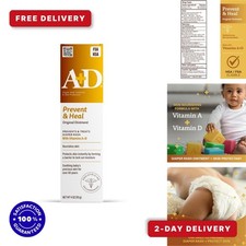 A D Original Diaper Rash Ointment 4oz - Prevents Treats Diaper Rash