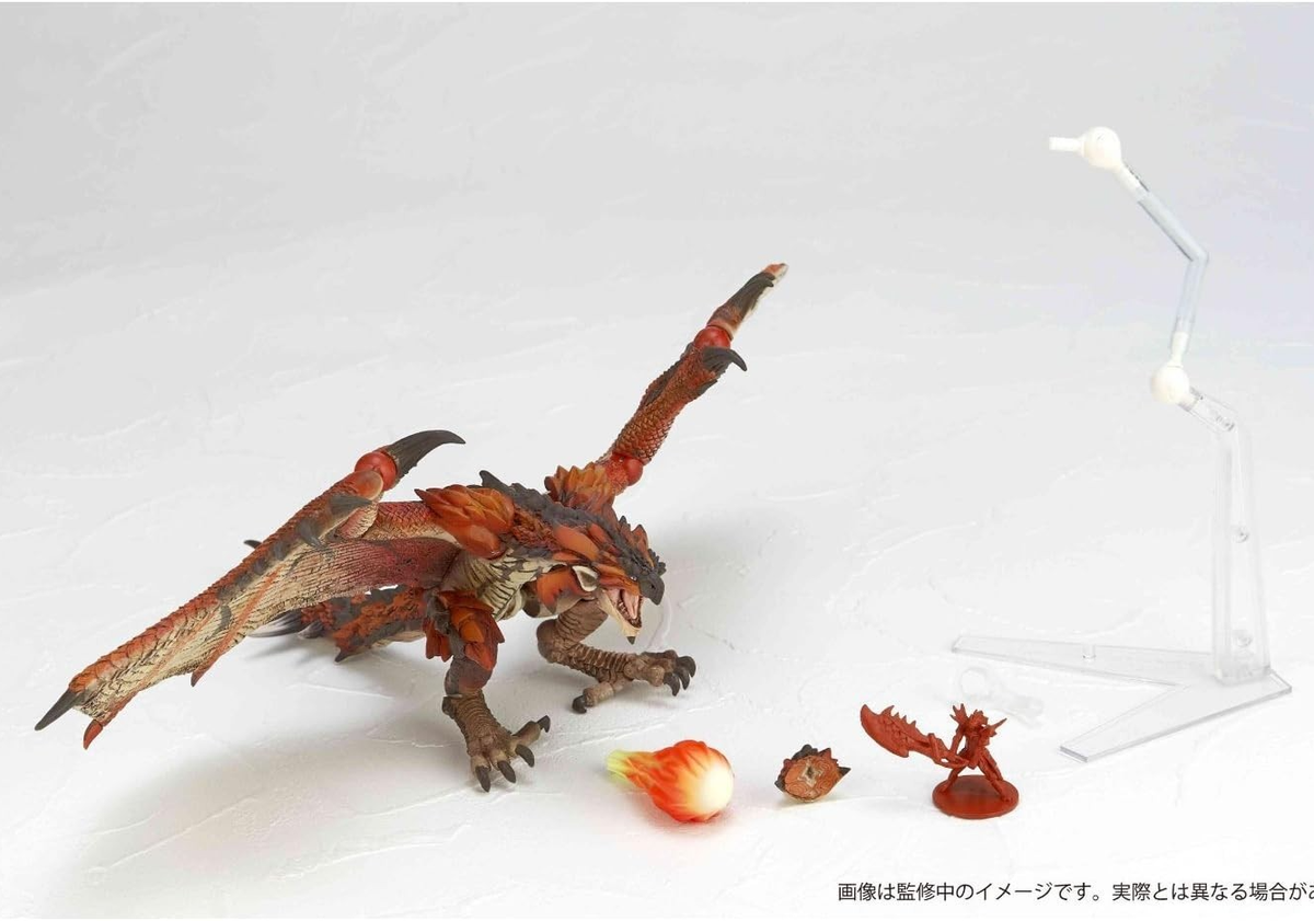 REVOLTECH YAMAGUCHI 121 リオレウス Revoltech Yamaguchi No.121 Liolaeus Monster Hunter Kaiyodo Figure