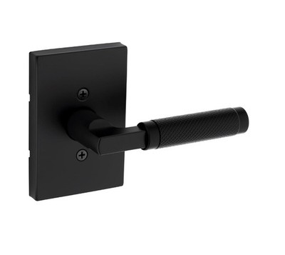 Kwikset Prava Matte Black Half-Dummy Reversible Door Handle