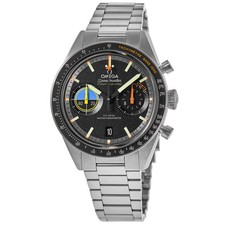 New Omega Speedmaster Pilot Chronograph Black...