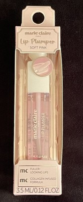 MARIE CLAIRE  Paris  Collagen Infused Lip Plumper (Soft Pink) NIB - Fast + Gift