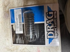 DRAG SPECIALTIES OS241050 Black Rubber Replacement Shifter Peg for Harley