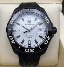 *Boxed RRP £3000* Tag Heuer Aquaracer Night Diver Titanium 43mm WAY108A Black