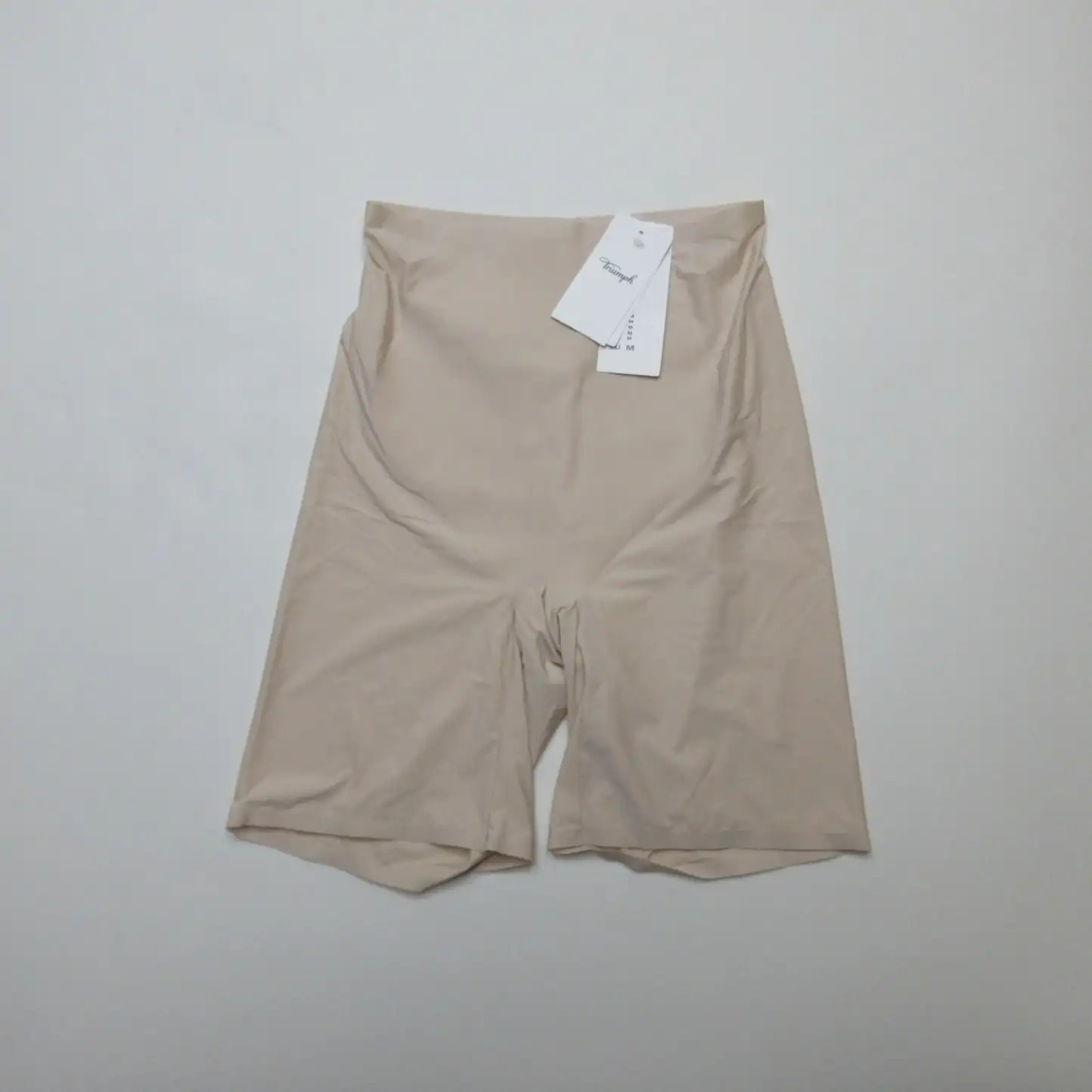 Panty Pantalones Cortos Triumph Mujer Medianos Shaping Series Control Faja Talla M Beige