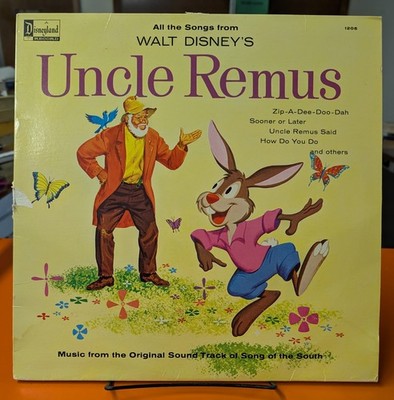 LP Walt Disney's Uncle Remus Disneyand Records 1205 G+ 260210