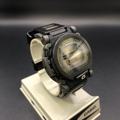 CASIO G-Shock DW-002 Honda Fox Fire Digital Watch Black Resin