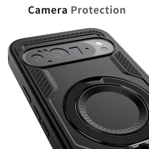 For Google Pixel 10 Pro XL Rugged Kickstand Case Cover / Glass Screen Protector - Bild 14 von 23