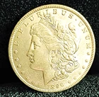1896 O Morgan Dollar AU++ Key Date 100% Orig Beautiful Natural Coin No Problems