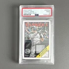 Aaron Judge 1988 Topps Relic PSA 9 Yankees Game Used Memorabilia
