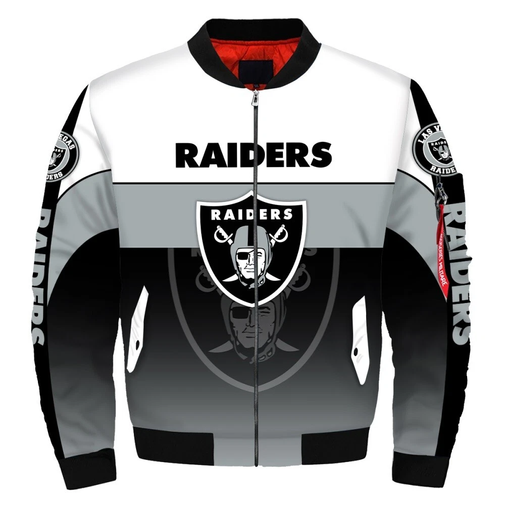 Las Vegas Raiders Men's Bomber Jacket